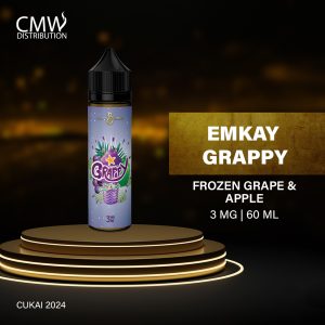 Grappy 3mg 60ml By Emkay Brewer