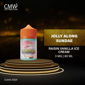 Jolly Along Sundae 3mg 60ml By Emkay Brewer