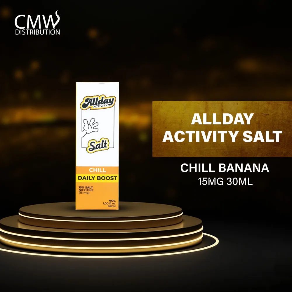 Allday Activity Daily Boost Salt Chill Banana15mg 30ml