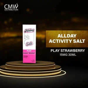 Allday Activity Daily Boost Salt Play Strawberry 15mg 30ml