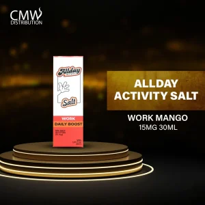 Allday Activity Daily Boost Salt Work Mango 15mg 30ml