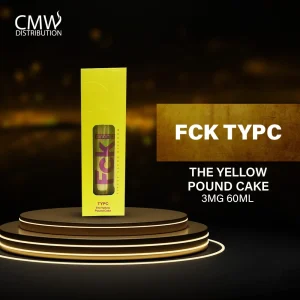 FCK TYPC The Yellow Pound Cake 3mg 60ml By Fck