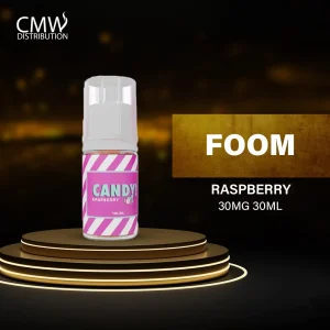 Foom Liquid 30mg 30ml Candy Raspberry By Foom Lab