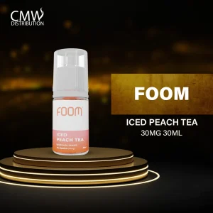 Foom Liquid 30mg 30ml Iced Peach Tea By Foom Lab