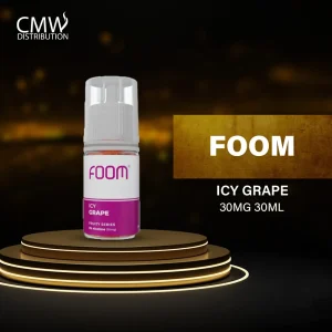 Foom Liquid 30mg 30ml Icy Grape By Foom Lab