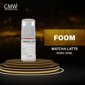 Foom Liquid 30mg 30ml Matcha Latte By Foom