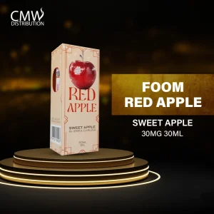 Foom Liquid 30mg 30ml Red Apple By Foom