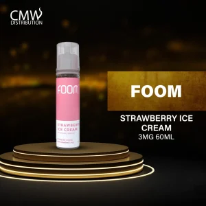 Foom Liquid Strawberry Ice Cream 3mg 60ml By Foom