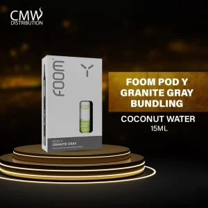 Foom Pod Y Granite Gray Bundling Liquid Coconut Water 15ml