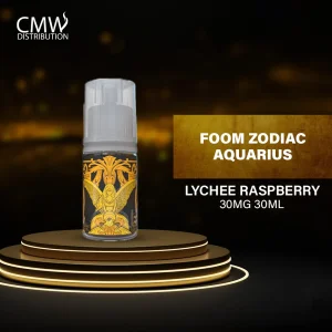 Foom Zodiac Aquarius Lychee Raspberry 30mg 30ml By Foom Lab