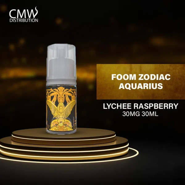 Foom Zodiac Aquarius Lychee Raspberry 30mg 30ml By Foom Lab