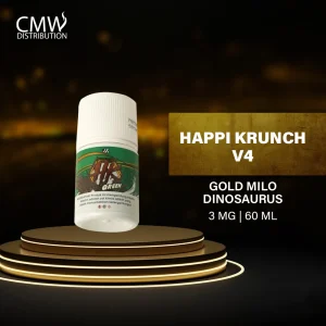 Happi Krunch V4 Gold Milo Dinosaurus 3mg 60ml By Wise
