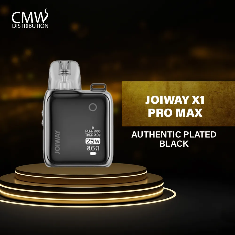 Joiway X1 Pro Max Pod Kit 1100mAh Authentic Plated Black