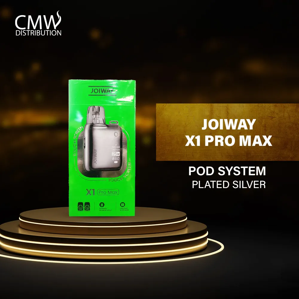Joiway X1 Pro Max Pod Kit 1100mAh Authentic Plated Silver