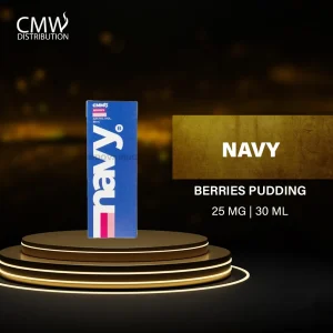 Navy Berries Pudding Saltnic 25mg 30ml By CMMG