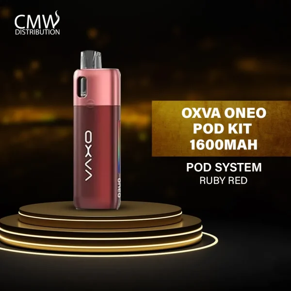 Oxva Oneo Pod Kit 1600mAh Ruby Red Authentic