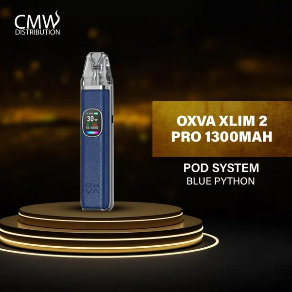 Oxva Xlim Pro 2 1300mAh Authentic Blue Python