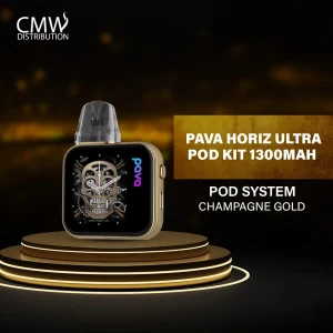 PAVA Horiz Ultra Pod Kit 1300mAh Authentic Champagne Gold