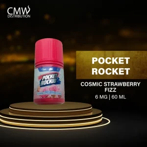 Pocket Rocket Strawberry 6mg 60ml By Tigac x VSP