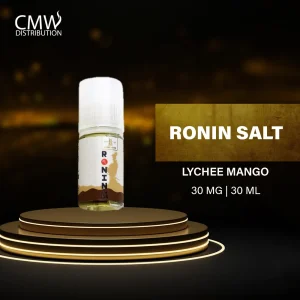 Ronin Salt 30mg 30ml Lychee Mango By Semut Brew