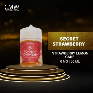 Secret Strawberry Lemon Cake 6mg 60ml By Trilogy