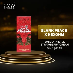 Slank Peace x Hexohm Indonesia Strawberry 3mg 60ml