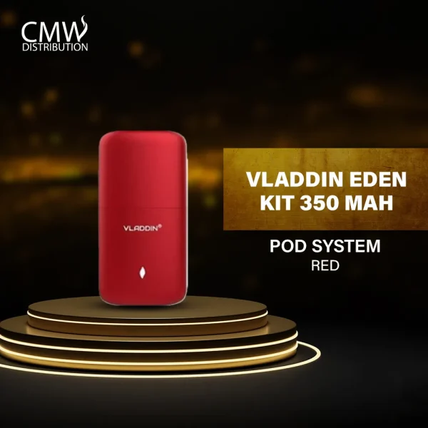 Vladdin Eden Kit 350 Mah Autthentic Red
