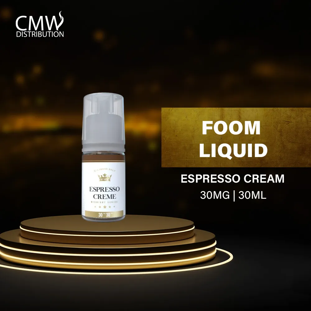 Foom Liquid 30mg 30ml Espresso Creme By Flooid x RV