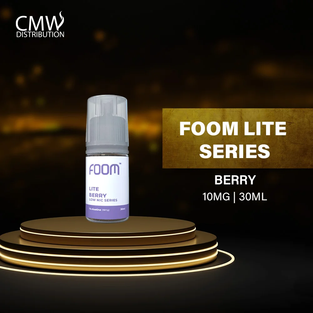 Foom Liquid 10mg 30ml Lite Berry By Foom