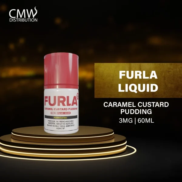 Furla Caramel Custard Pudding Salt Series V7 25mg 30ml By DJ