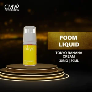 Foom Liquid 30mg 30ml Tokyo Banana Cream By Foom