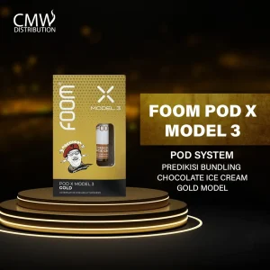Foom Pod X Gold Model 3 by The Prediksi Bundling Chocolate