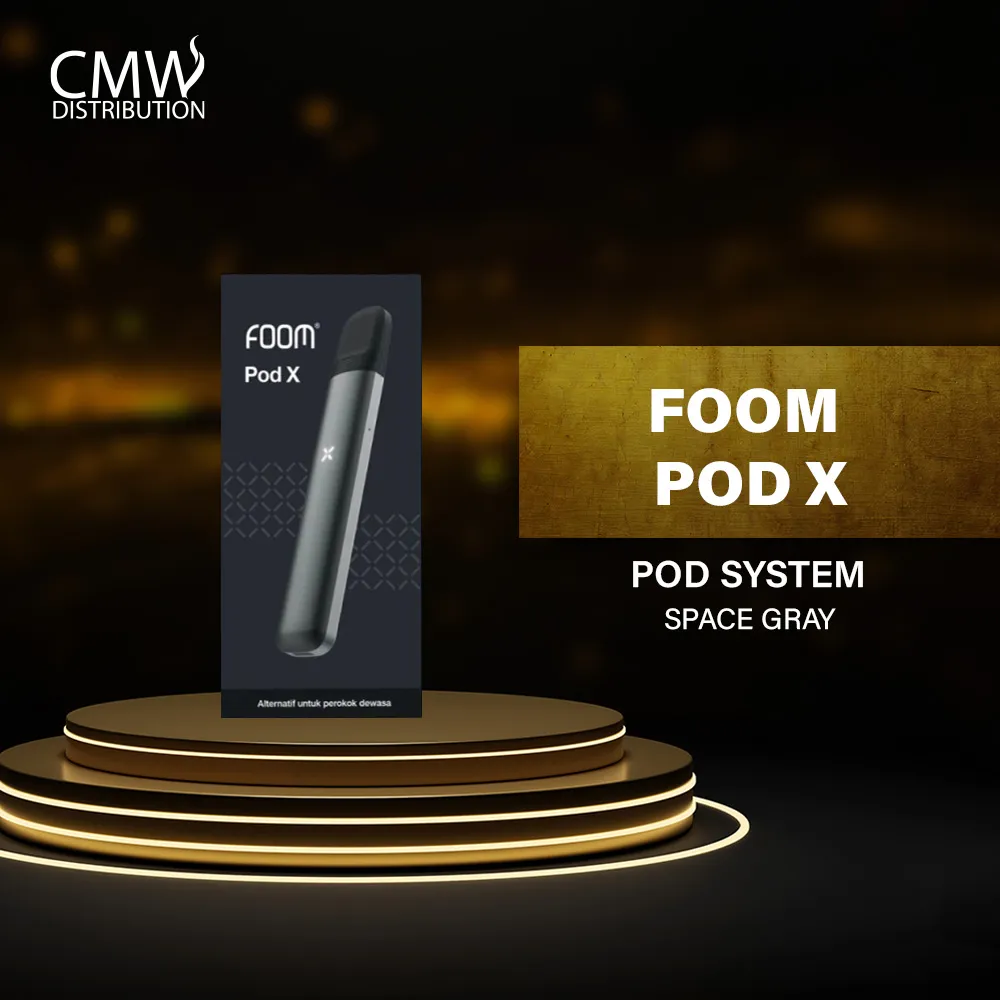 Foom Pod X Starter Kit 580mAh Space Grey