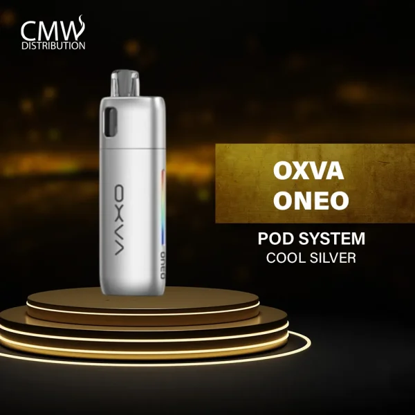Oxva Oneo Pod Kit 1600mAh Cool Silver Authentic