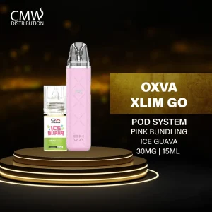 Oxva Xlim Go X Oxpassion Pink Bundling Ice Guava 15ml