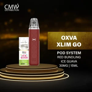 Oxva Xlim Go X Oxpassion Red Bundling Ice Guava 15ml