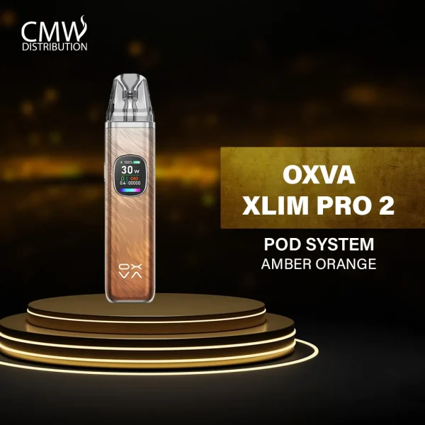 Oxva Xlim Pro 2 1300mAh Authentic Amber Orange