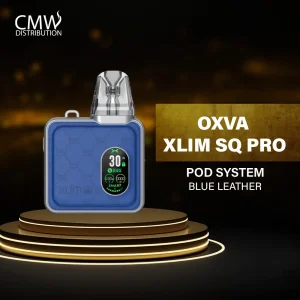 Oxva Xlim SQ Pro Pod System 1200mAh Authentic Blue Leather