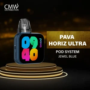 PAVA Horiz Ultra Pod Kit 1300mAh Authentic Jewel Blue