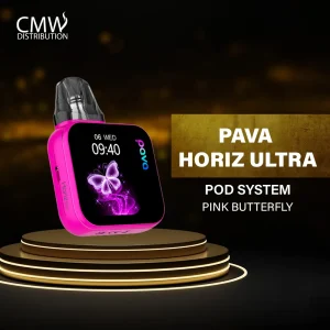 PAVA Horiz Ultra Pod Kit 1300mAh Authentic Pink Butterfly