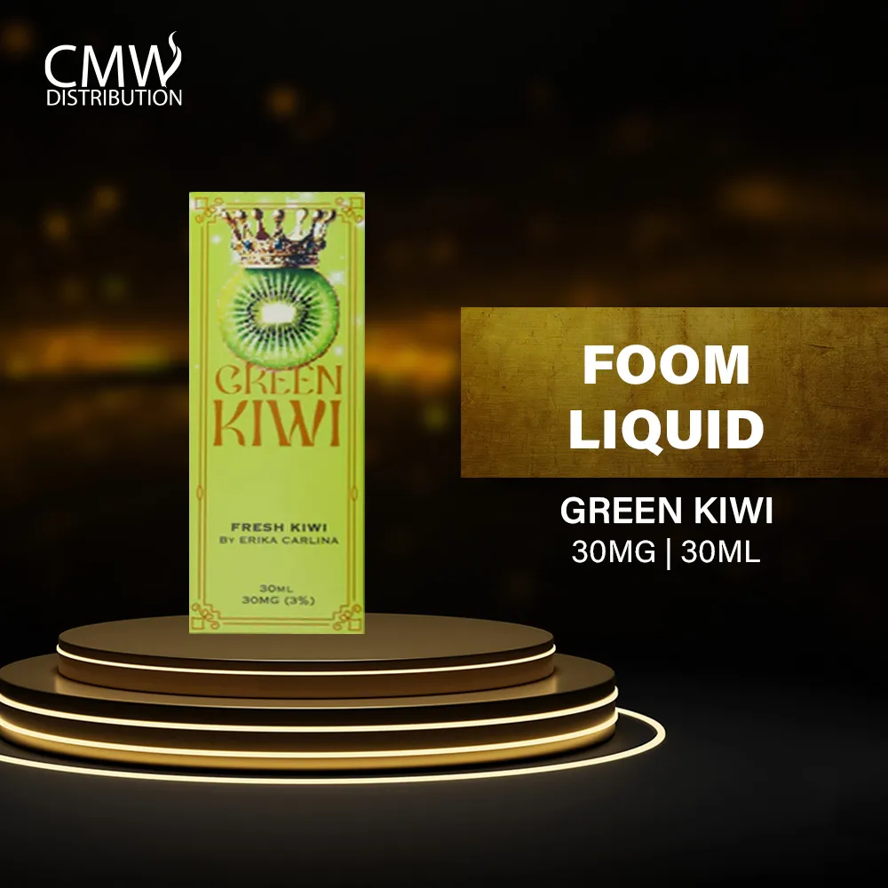 Foom Liquid 30mg 30ml Green Kiwi By Foom Lab