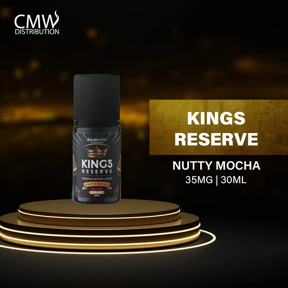 King Reserve Salt 35mg 30ml By Emkay Brewer