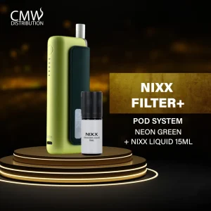 NIXX Filter Plus Neon Green Bundling Liquid 15ml