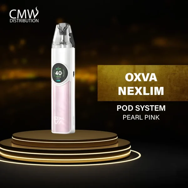 Oxva Nexlim Pod Kit 1500mAh Authentic Pearl Pink