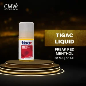Tigac Cigarette Series Red Menthol 30mg 30ml By Tigac