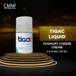 Tigac Yoghurt Cheese Cream 6mg 60ml By Tigac