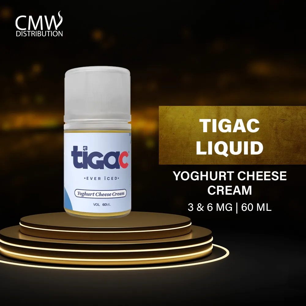 Tigac Yoghurt Cheese Cream 6mg 60ml By Tigac