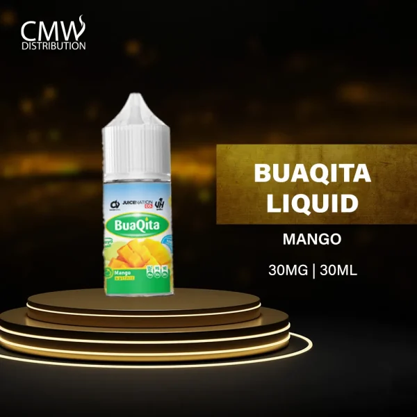 Liquid Buaqita Mango 30mg 30ml By Juicenation x CV x Hitz