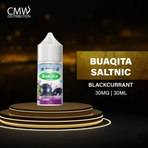 Liquid Buaqita Blackcurrant 30mg 30ml By Juicenation x XCV