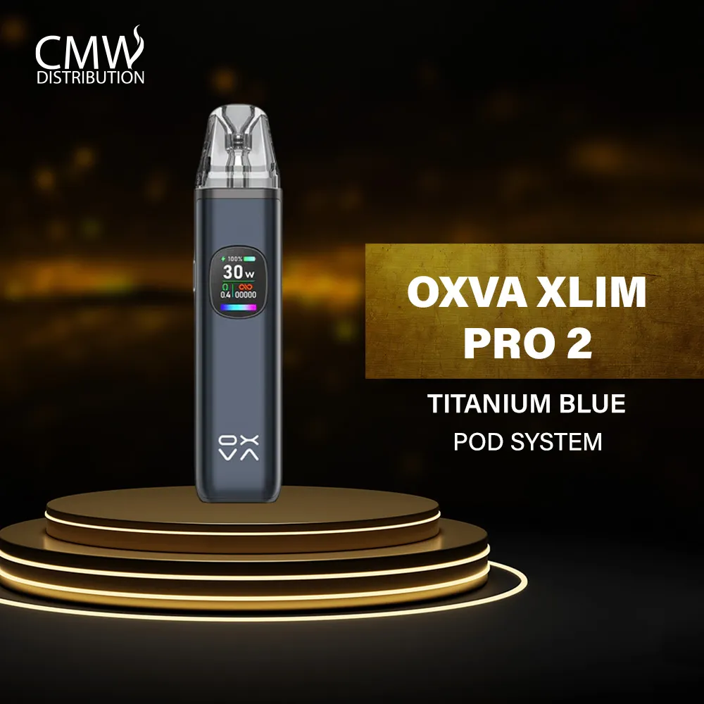 Oxva Xlim Pro 2 1300mAh Autentic Titanium Blue